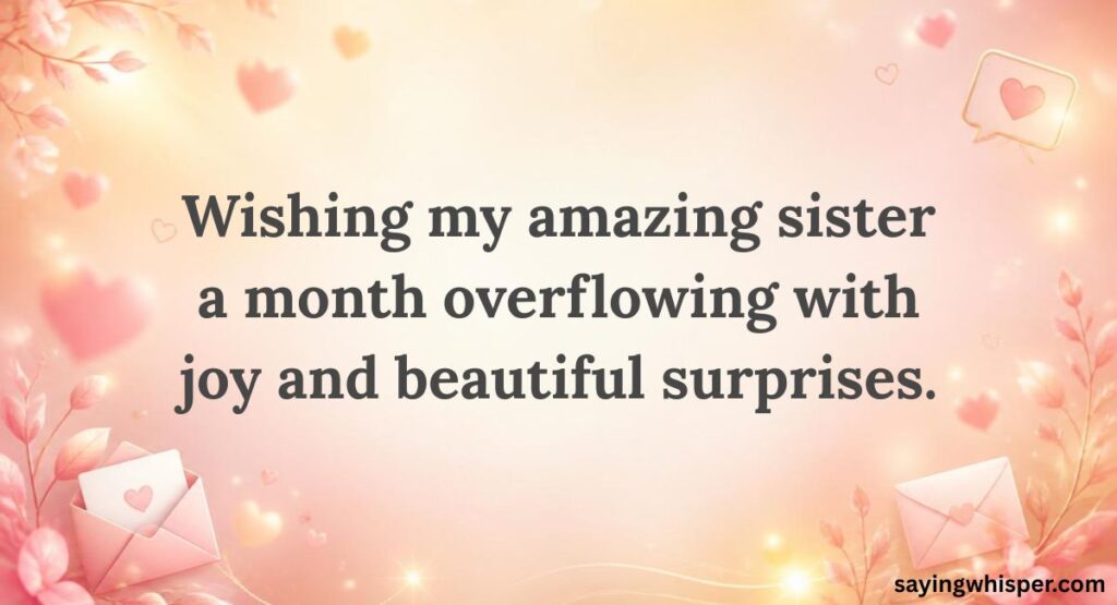 Happy New Month Messages for Brother/Sister