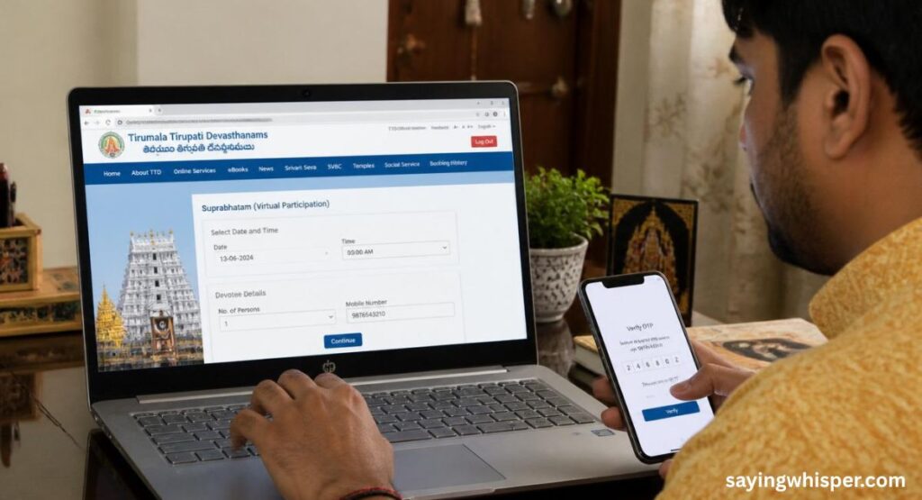 How to Book Tirupati Darshan 500 Rupees Ticket Online