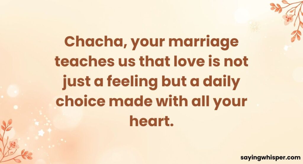 Inspirational Anniversary Messages for Chacha