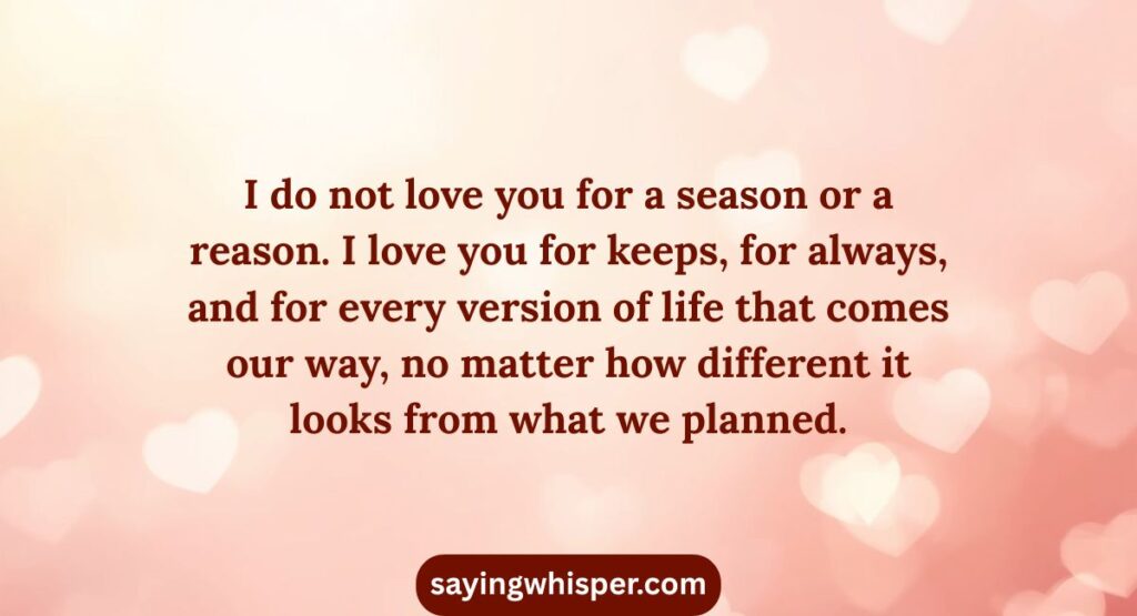 Long Messages About Forever Love