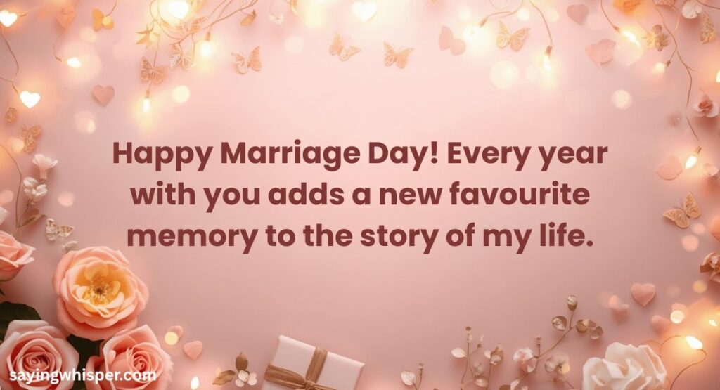 Marriage Day Wishes To Wife