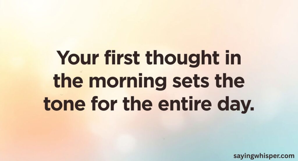 Morning Motivation Quotes
