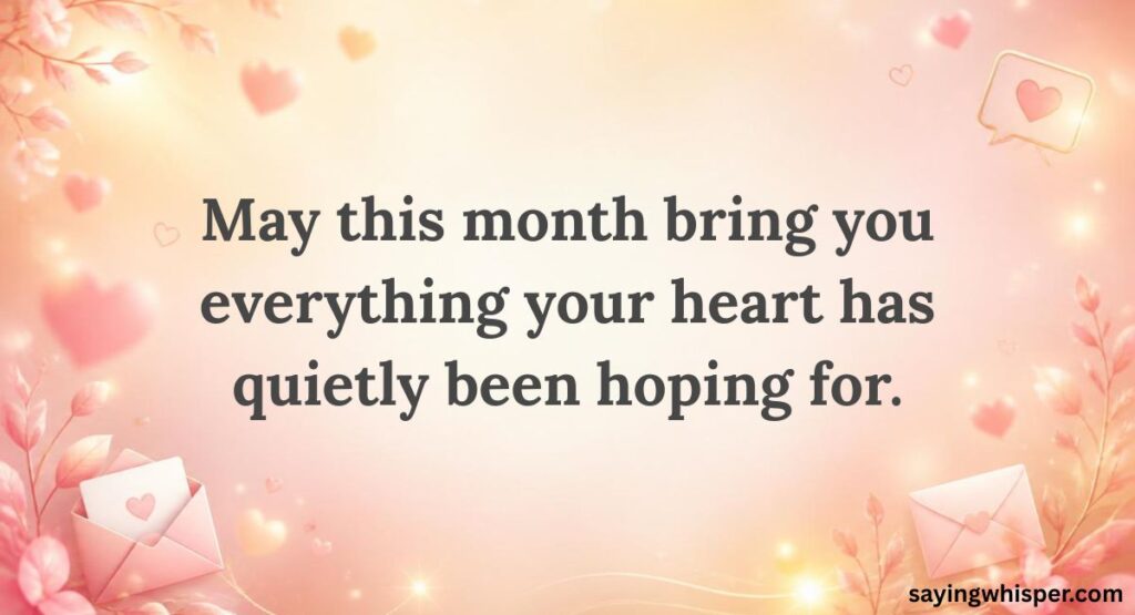Happy New Month Messages / SMS for Friends and Family