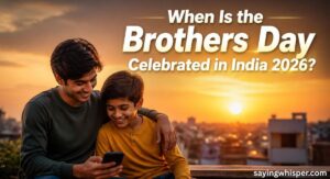 When Is the Brothers Day Celebrated in India 2026? Everything You Need to Know